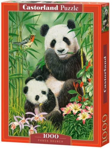 Castorland 1000 db-os puzzle - Panda Brunch (C-104987)