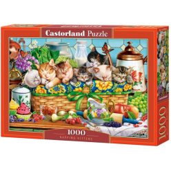   Castorland 1000 db-os puzzle - Szunyokáló cicák (C-105069)