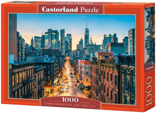 Castorland 1000 db-os puzzle - New York City - Manhattan (C-105083)