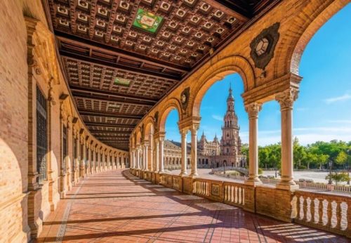 Castorland C-105106 - Plaza de Espana, Sevilla