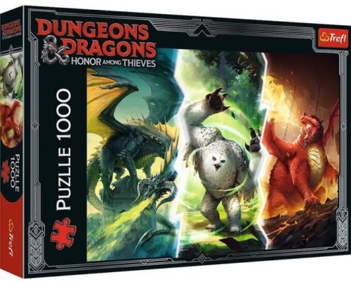 Trefl Dungeons &, Dragons Legendás szörnyek 1000db-os puzzle (10763T)