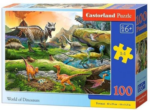 Castorland A dinoszauruszok világa 100 db-os (111084)