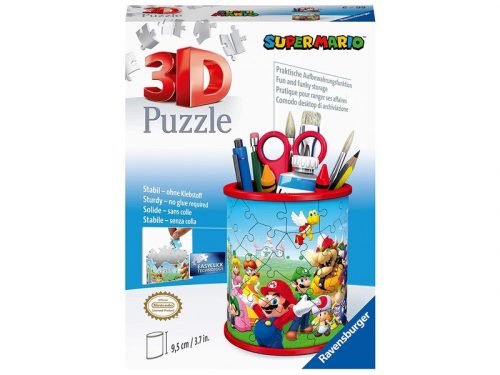 Ravensburger Puzzle 3D 54 db Ceruzatartó Super Mario (11255)