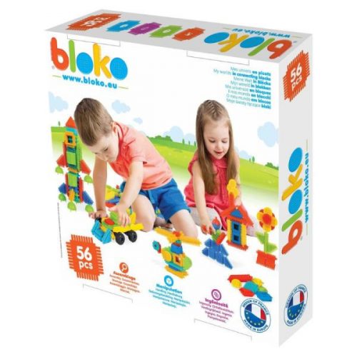 Mochtoys Bloko: Tüskés építőjáték szett - 56 db-os (11414)