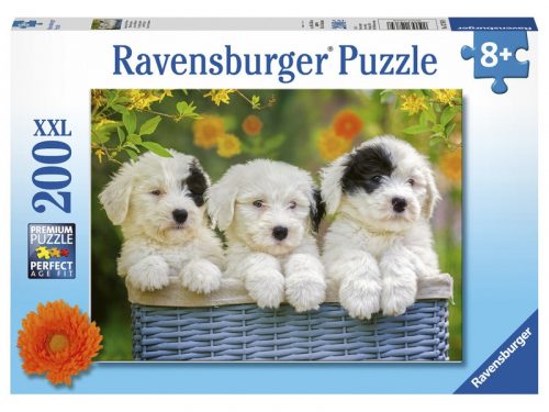 Ravensburger Aranyos kiskutyák XXL puzzle 200 db-os (12765)