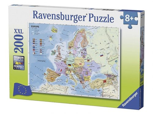 Ravensburger Puzzle 200 db - Európa (12841)