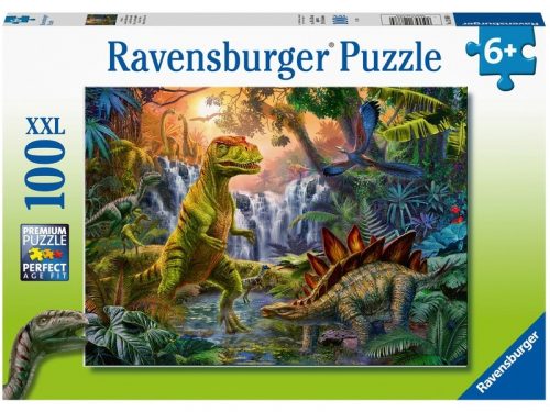 Ravensburger Dínó oázis 100 darabos puzzle (12888)