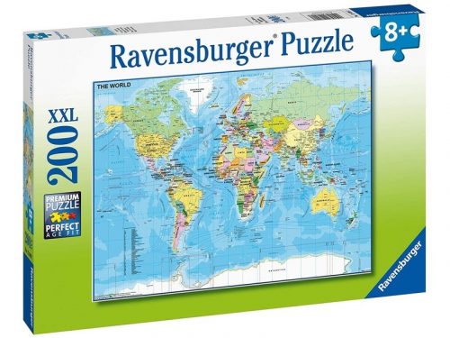 Ravensburger Ravensburger: Puzzle 200 db - A világ (12890)