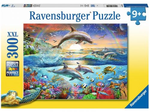 Ravensburger: Puzzle 300 db - Delfin paradicsom (12895)