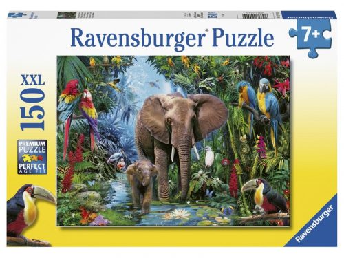 Ravensburger: Puzzle 150 db - Elefántok (12901)