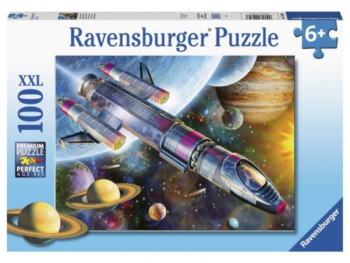 Ravensburger: Puzzle 100 db - Küldetés az űrben (12939)