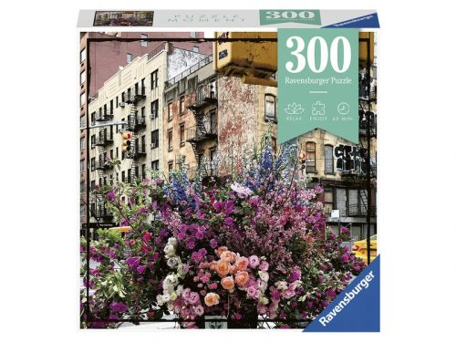 Ravensburger: Puzzle 300 db - Virágok New Yorkban (12964)