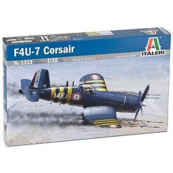 Italeri: F4U-7 Corsair repülőgép makett, 1:72 1313s