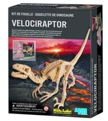 4M dinoszaurusz régész készlet - velociraptor (13234)