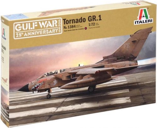 Italeri: Tornado GR. 1 Gulf War repülőgép makett, 1: 72 (1384s)