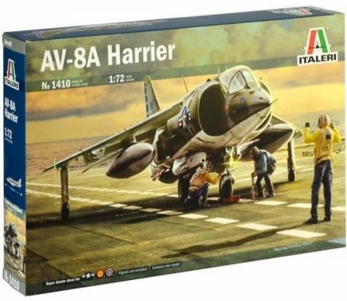 Italeri: AV-8A repülőgép makett, 1: 72 (1410s)