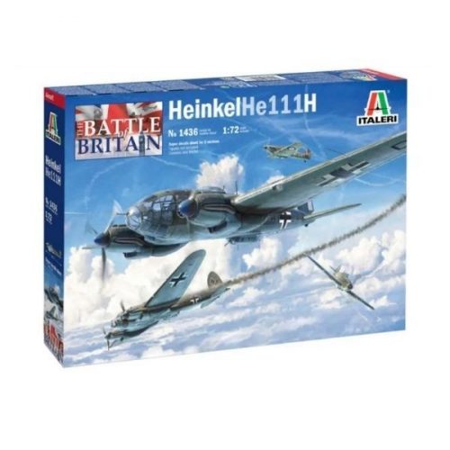 Italeri: Heinkel HE-111 H repülő makett, 1:72 1436s