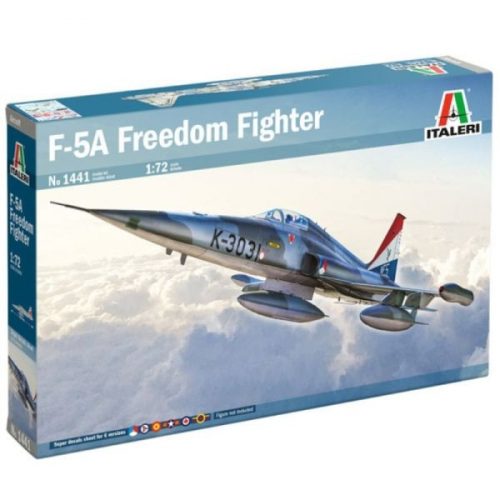 Italeri: F-5A Freedom Fighter repülőgép makett, 1:72 1441s