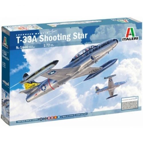 Italeri: T-33A Shooting Star repülőgép makett, 1:72 1444s