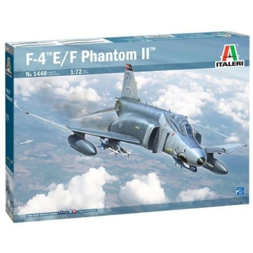 Italeri: F-4E/F Phantom repülőgép makett, 1:72 1448s