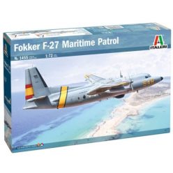   Italeri: Fokker F-27 Maritime Patrol repülőgép makett, 1:72  1455s