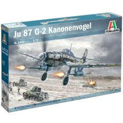   Italeri: Junker Ju 87 G-2 Kanonenvogel repülő makett, 1:72 1466s