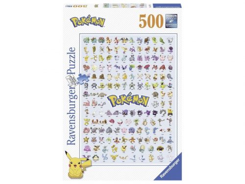 Ravensburger Puzzle 500 db - Pokémonok (14781)