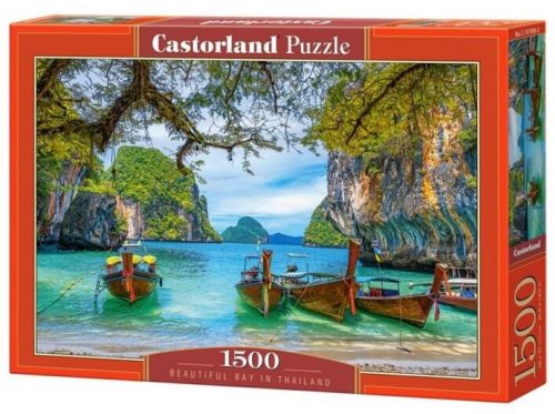 Castorland 1500 db-os puzzle - Gyönyörű öböl Thaiföldön (C-151936)