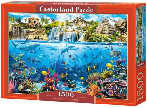 Castorland 1500 db-os puzzle - Kalózsziget (C-152049)