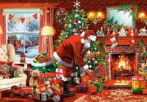 Castorland Santas Special Delivery - 1500 db-os puzzle C-152100