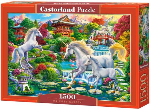 Castorland 1500 db-os puzzle - Unicorn Garden (C-152117)