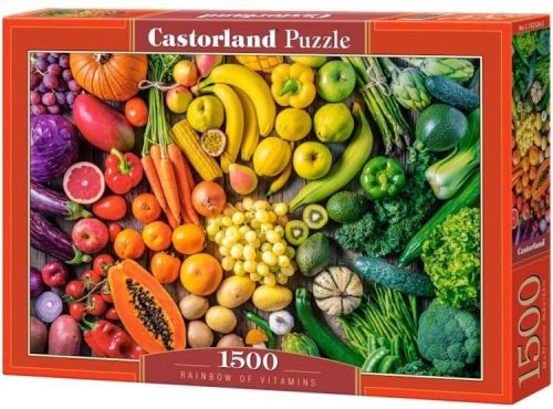 Castorland 1500 db-os puzzle - Vitamin szivárvány (C-152124)