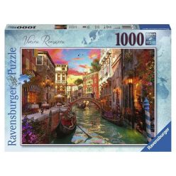 Ravensburger Puzzle 1000 db - Velencei románc (15262)