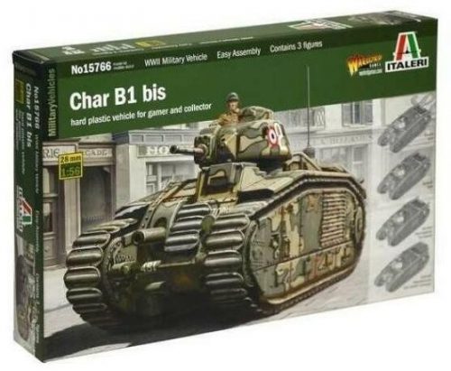 Italeri: Char B1 bis harckocsi makett, 1:56 15766