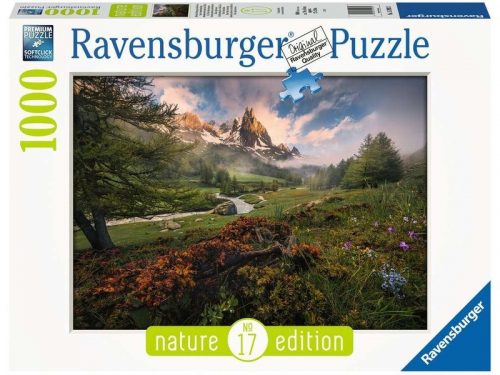 Ravensburger: Puzzle 1 000 db - Francia Alpok (15993)