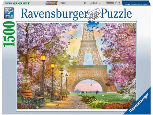 Ravensburger: Puzzle 1500 db - Séta Párizsban (16000)