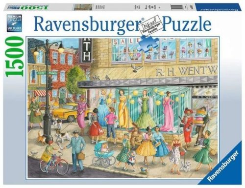 Ravensburger: Puzzle 1500 db - Divatos séta (16459)