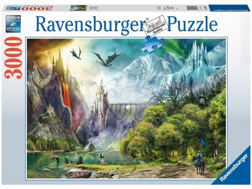 Ravensburger: Puzzle 3000 db - Sárkányok birodalma (16462)