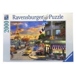   Ravensburger: Puzzle 2000 db - Romantikus este Párizsban (16716)