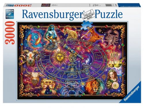 Ravensburger: Puzzle 3000 db - Csillagjegyek (16718)