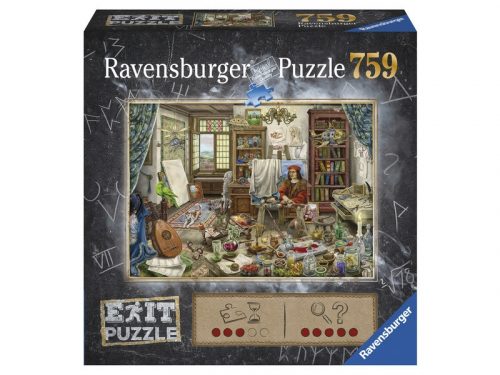 Ravensburger Puzzle Exit 759 db - A művész szobája (16782)