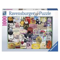 Ravensburger: Puzzle 1000 db - Borcímkék (16811)