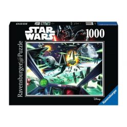   Ravensburger Puzzle 1000 db - Star Wars: X-Wing Cockpit (16919)