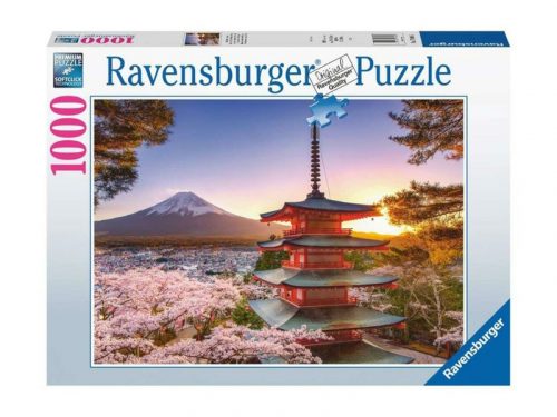 Ravensburger Puzzle 1000 db - Cseresznyefavirágzás Japánban (17090)