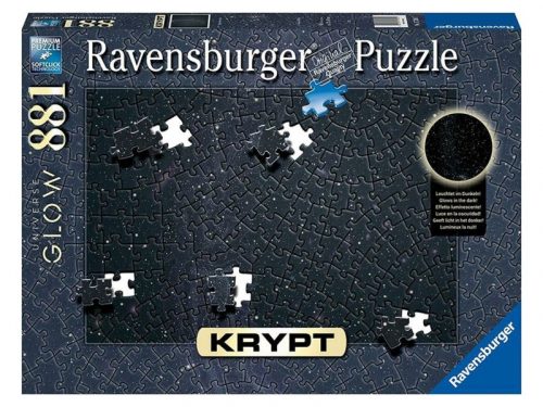 Ravensburger Puzzle 881 db - Krypt Universe Glow (17280)