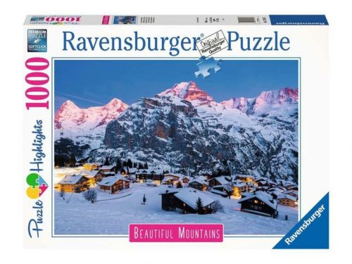 Ravensburger Puzzle 1000 db - Berner Oberland, Mürren (17316)