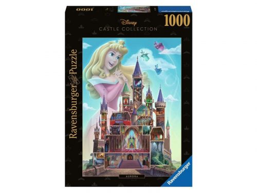 Ravensburger Puzzle 1000 db - Disney kastély Csipkerózsika (17338)