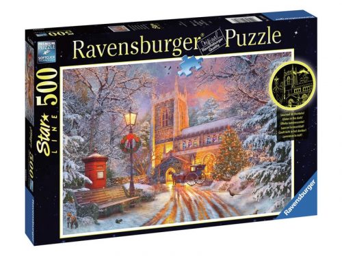 Ravensburger Puzzle 500 db - Ragyogó karácsony (17384)