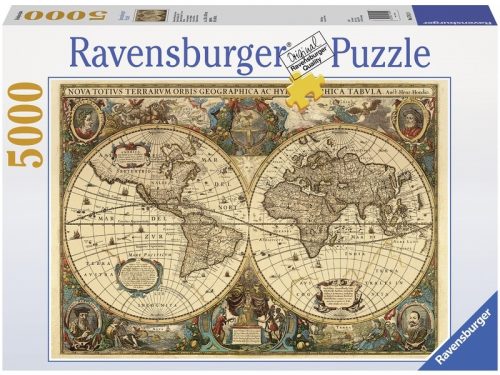 Ravensburger Történelmi világtérkép 5000 db-os (17411)