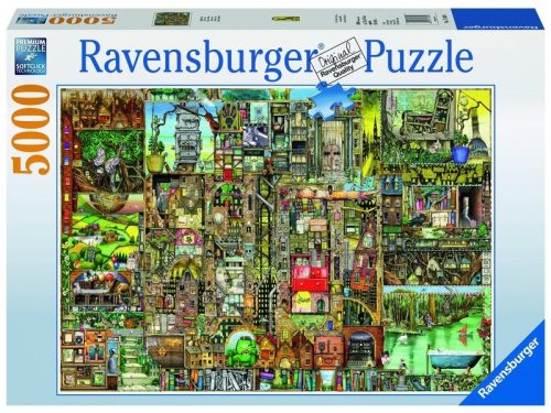 Ravensburger Colin Thompson: Szeszélyes város 5000 db-os (17430)